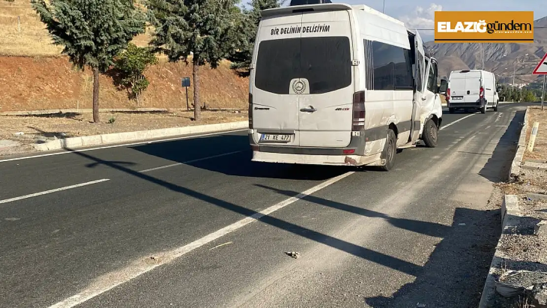 Elazığ'da trafik kazası: 2 yaralı