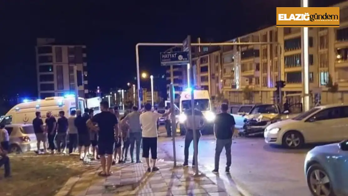 Elazığ'da trafik kazası: 3 yaralı