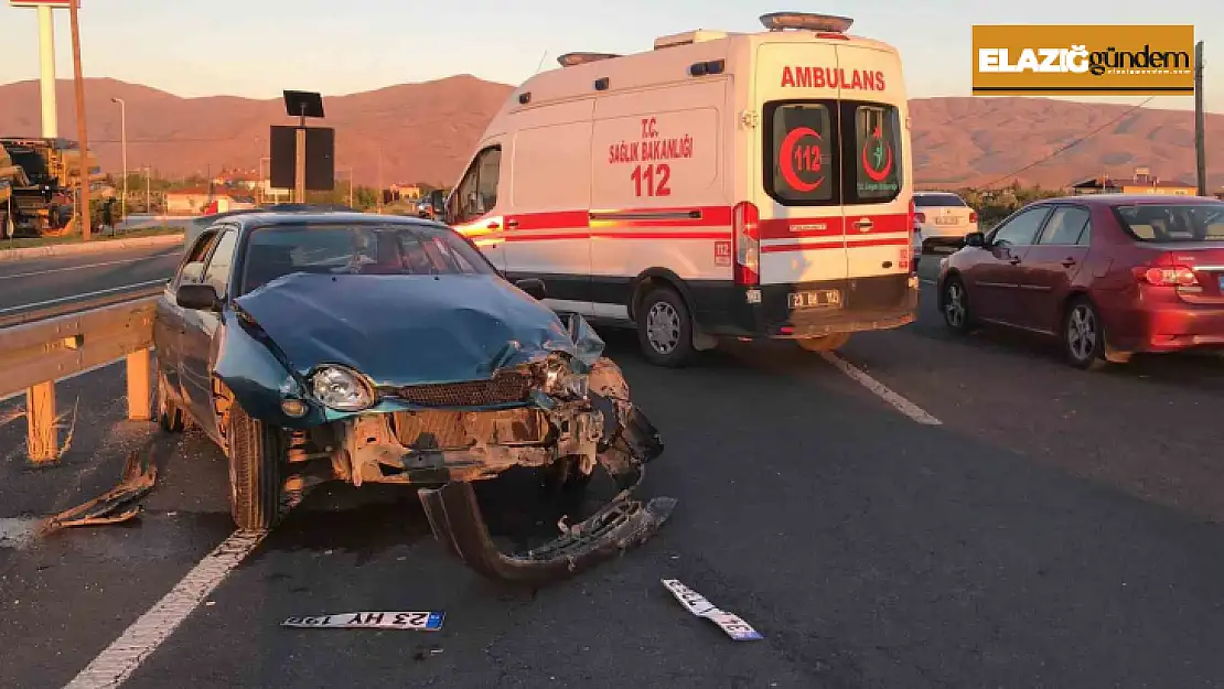 Elazığ'da trafik kazası: 4 yaralı