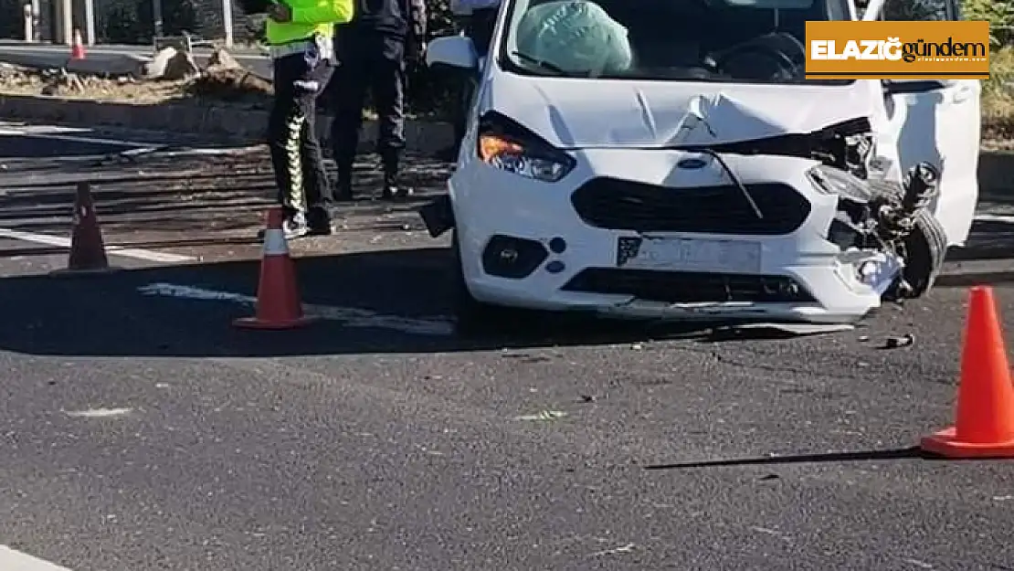 Elazığ'da trafik kazası: 4 yaralı