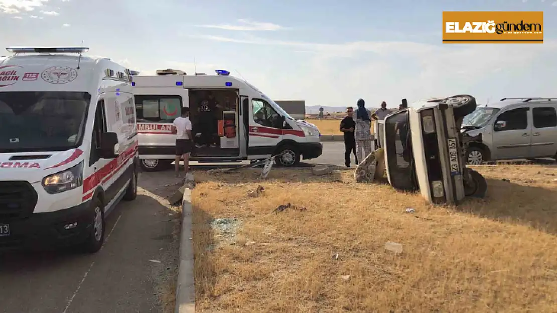 Elazığ'da trafik kazası: 4 yaralı