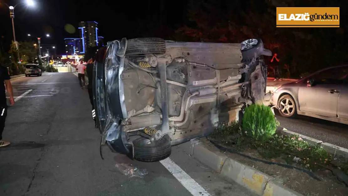 Elazığ'da trafik kazası: 4 yaralı