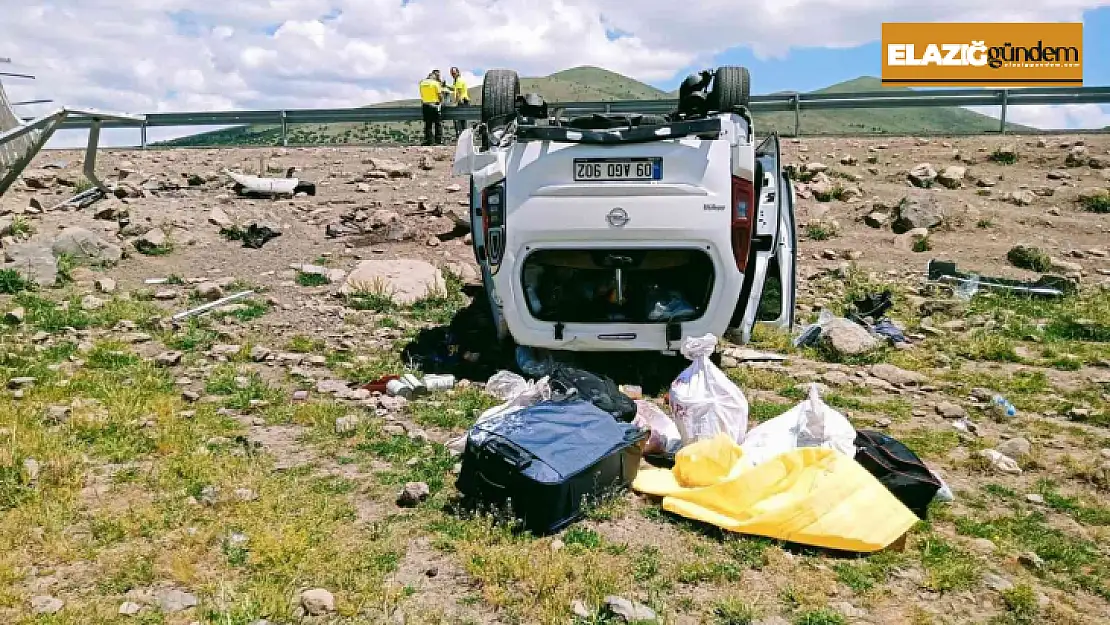 Elazığ'da trafik kazası: 5 yaralı