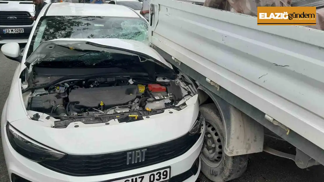 Elazığ'da trafik kazası