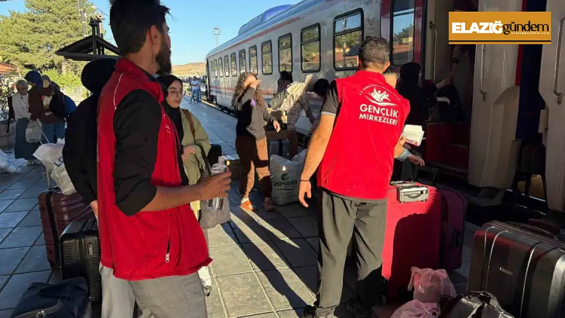 Elazığ'da üniversite öğrencilerine sıcak karşılama