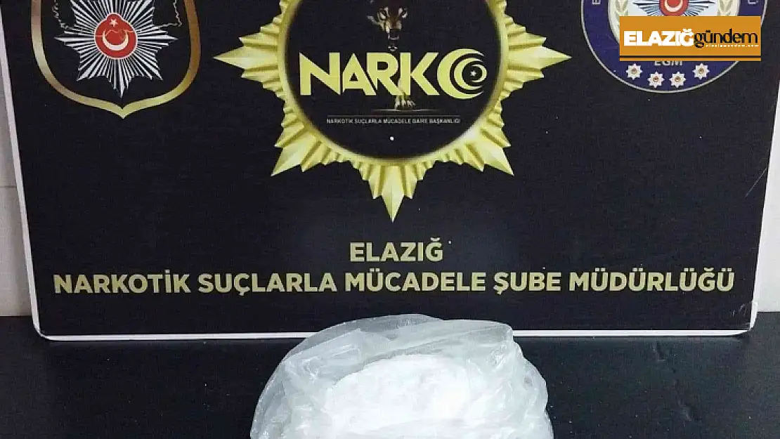 Elazığ'da uyuşturucu operasyonu: 3 tutuklama