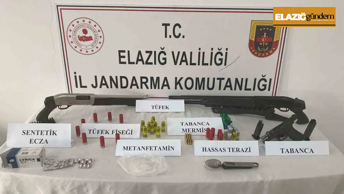 Elazığ'da uyuşturucu operasyonu: 3 gözaltı