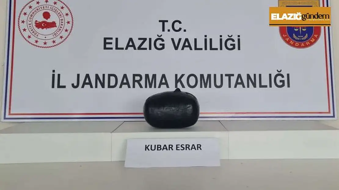 Elazığ'da uyuşturucu operasyonu