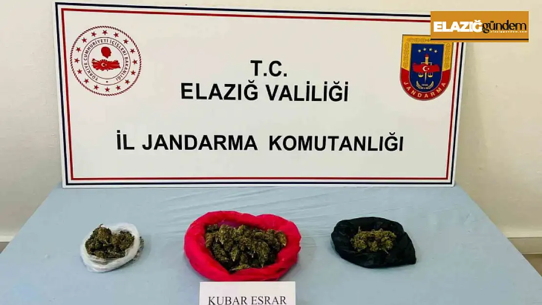 Elazığ'da uyuşturucu taciri yakalandı