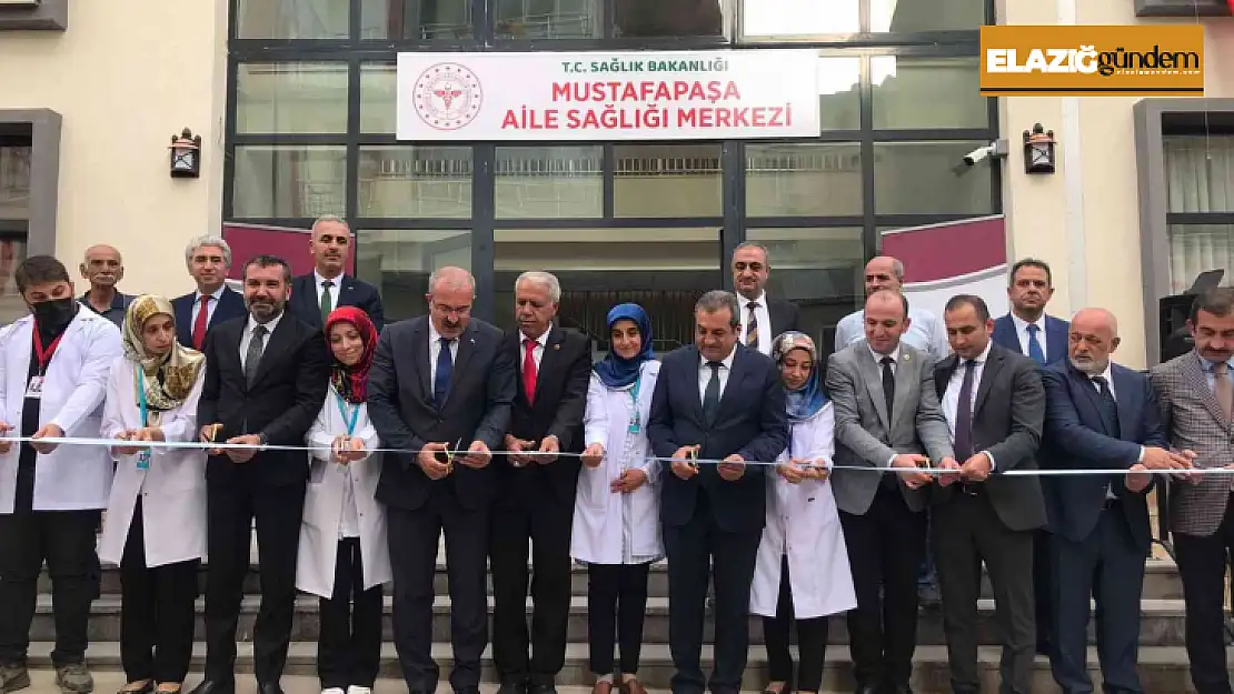 Elazığ'da yapımı tamamlanan Aile Sağlığı Merkezi hizmete girdi