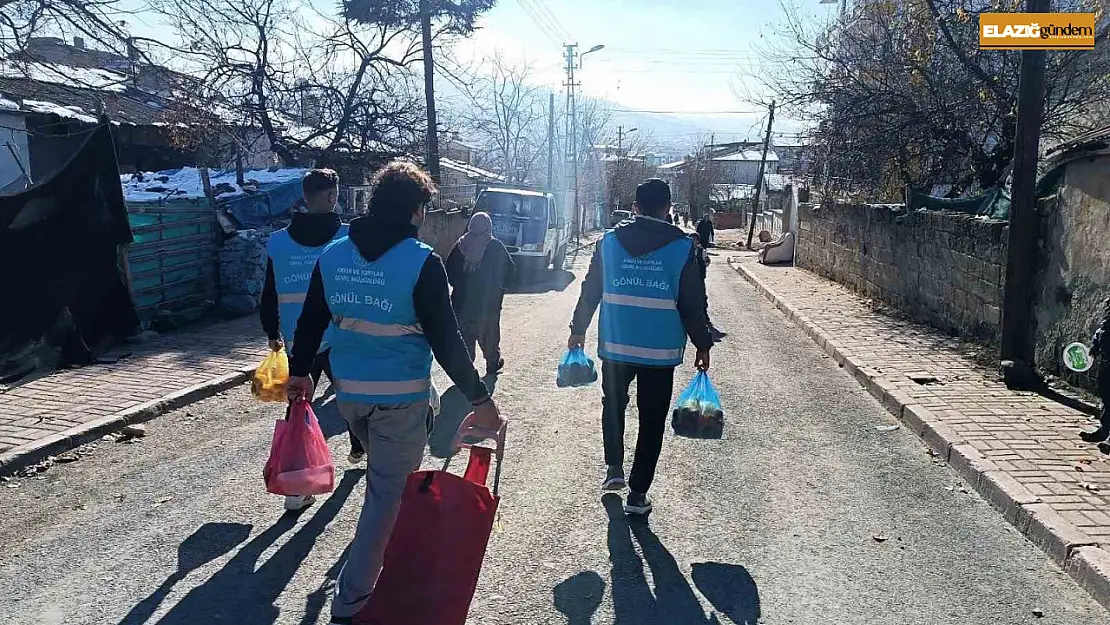 Elazığ'da yaşlılarla el ele gönüllüyüz biz etkinliği