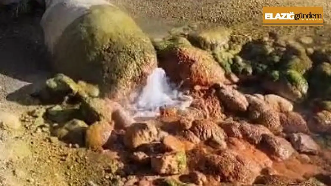 Elazığ'da yeni damar jeotermal su çıktı: Suyun sıcaklığı tam 40 derece