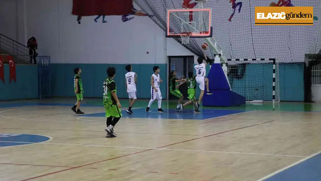 Elazığ'da Yıldızlar Basketbol İl Şampiyonası başladı