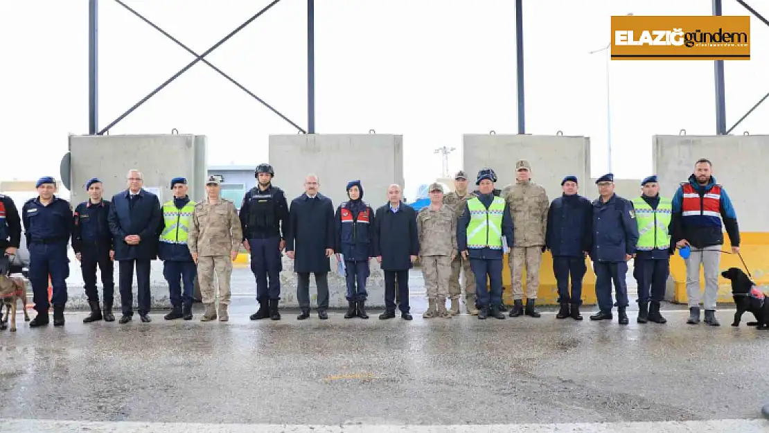 Elazığ'da yol kontrol uygulaması gerçekleştirildi