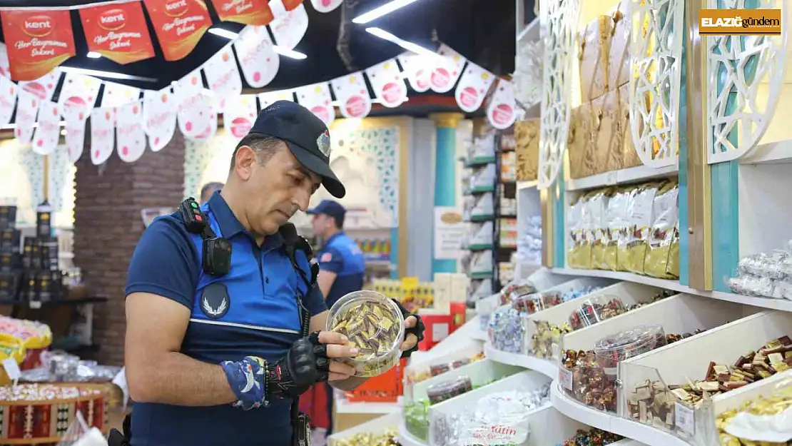 Elazığ'da zabıta ekipleri, bayram denetimini artırdı