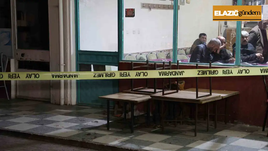Elazığ'daki çay ocağı saldırısında 3 gözaltı