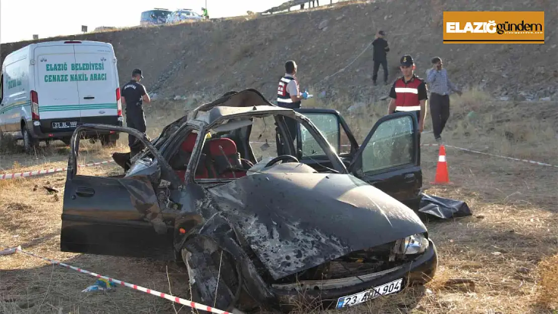 Elazığ'daki trafik kazasında ölü sayısı 2'ye çıktı