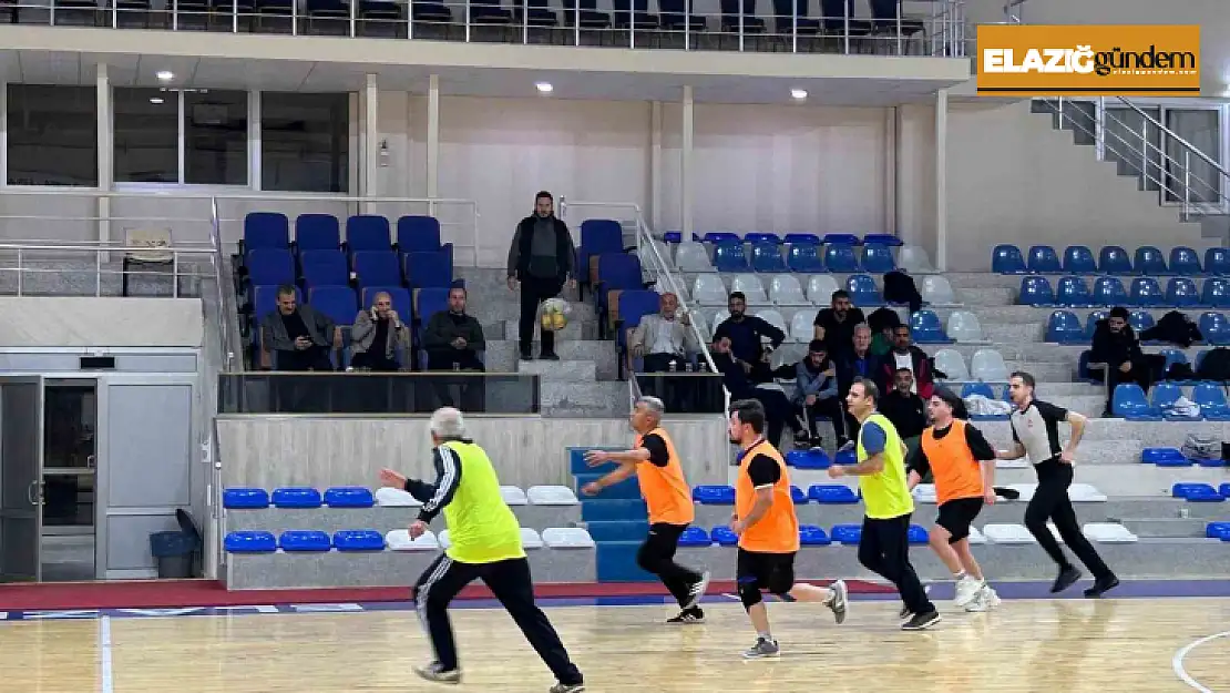 Elazığ İl Özel İdare birimler arası basketbol turnuvası başladı