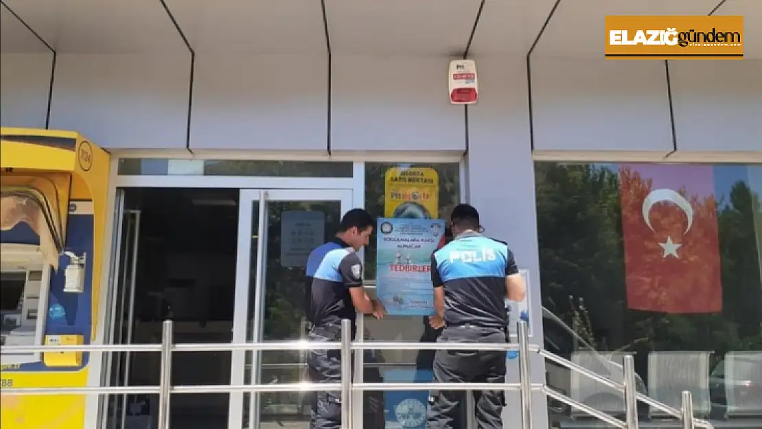 Elazığ polisi plajlarda boğulmalara karşı vatandaşları uyardı