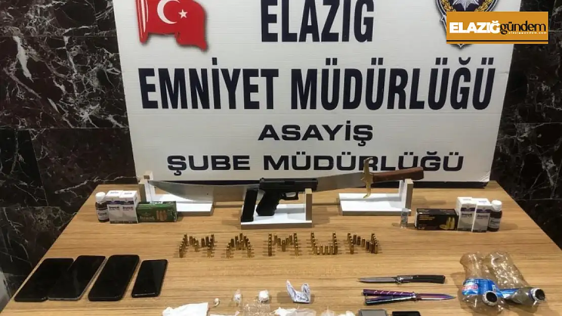 Elazığ polisi suçlulara göz açtırmıyor