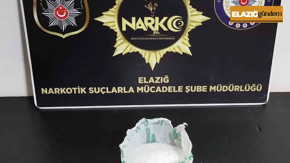 Elazığ polisi uyuşturucuya geçit vermiyor