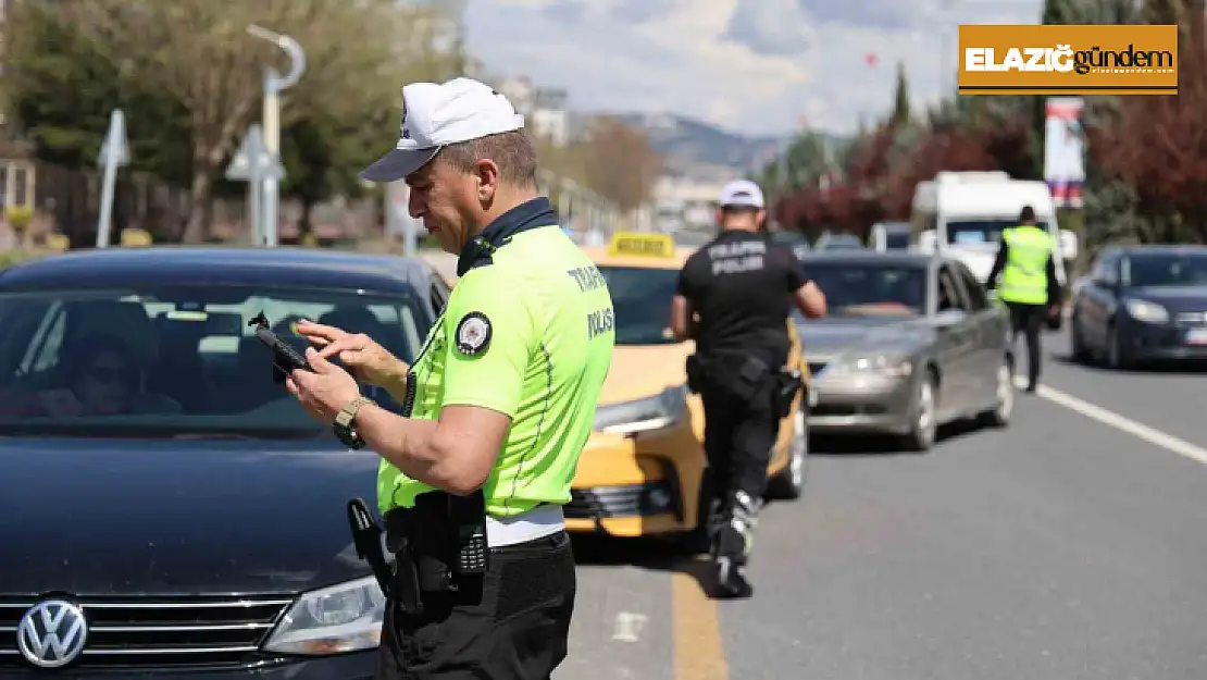 Elazığ polisinden bayram denetimi