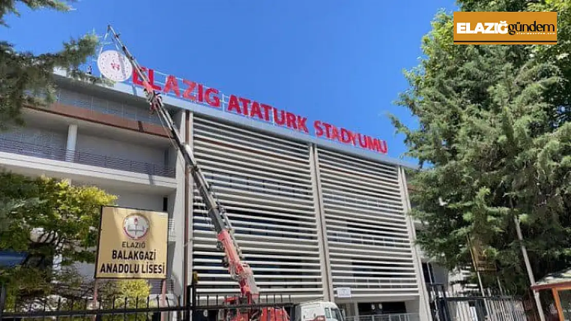 Elazığ Stadyumu'na Atatürk ismi eklendi