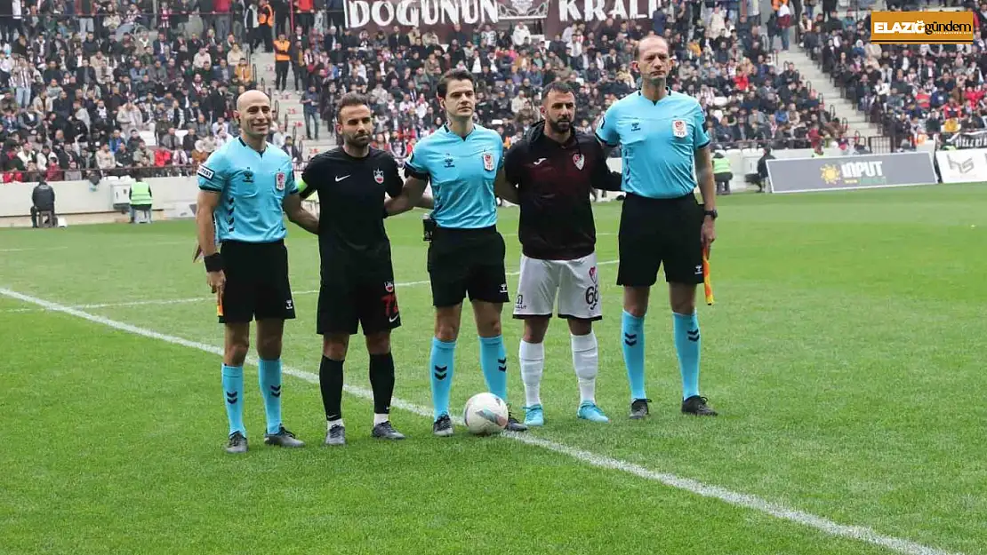 Elazığ takımlarının maçlarını yönetecek hakemler açıklandı