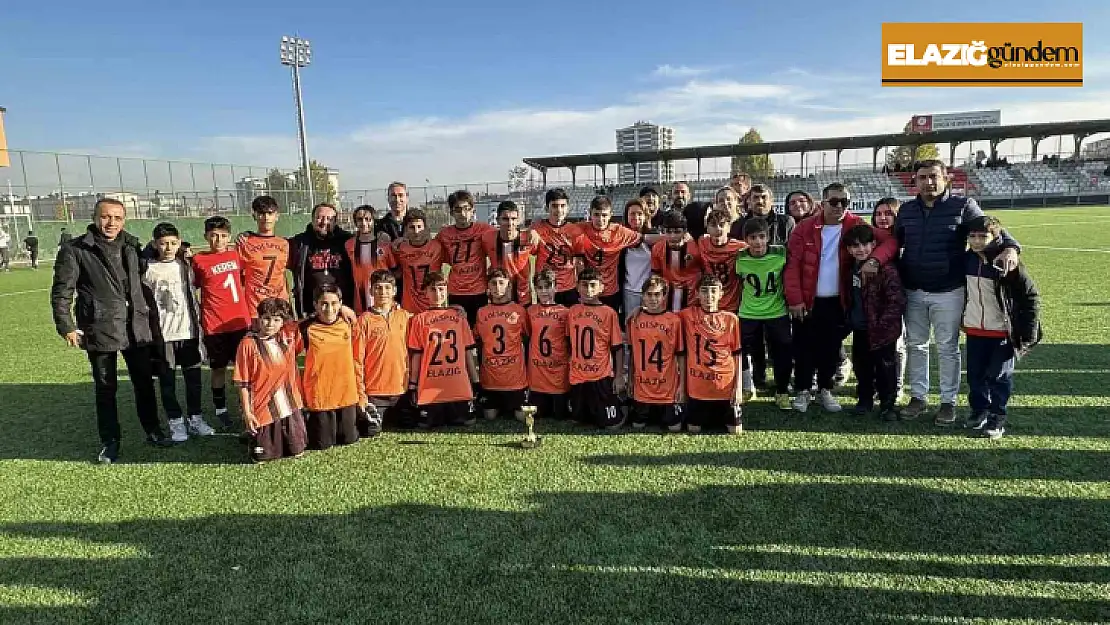 Elazığ U14 Ligi'nde şampiyon Yolspor