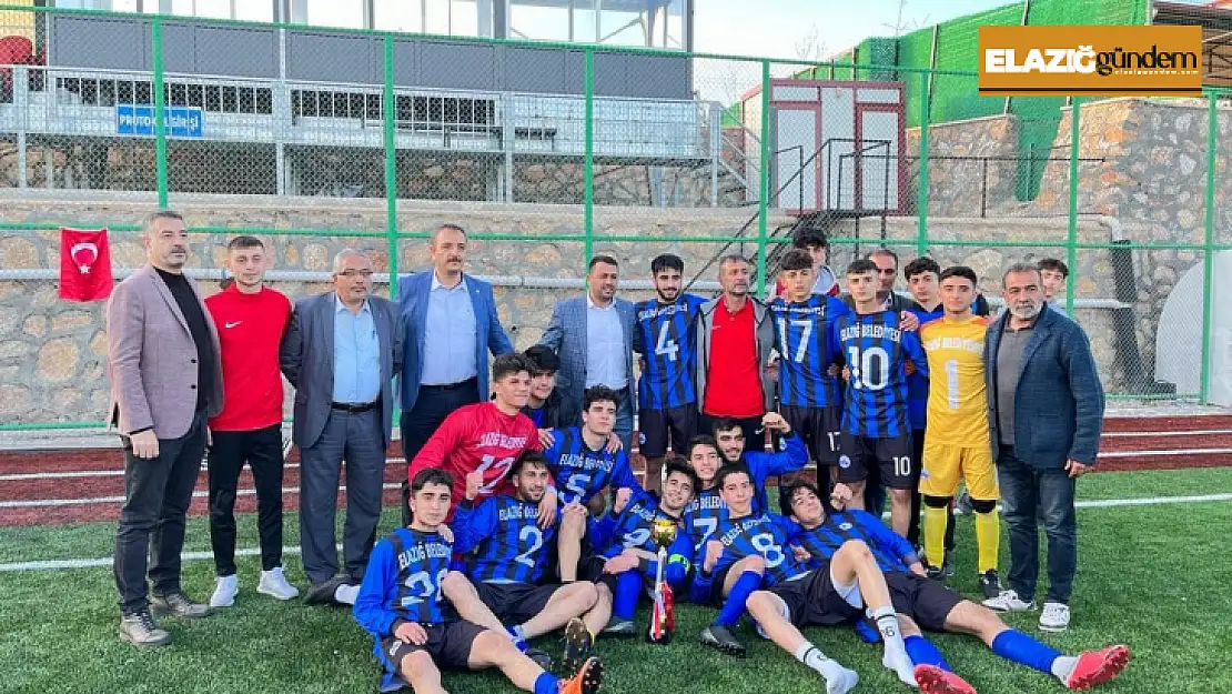 Elazığ U18 Ligi'nde şampiyon Elazığ Belediyespor