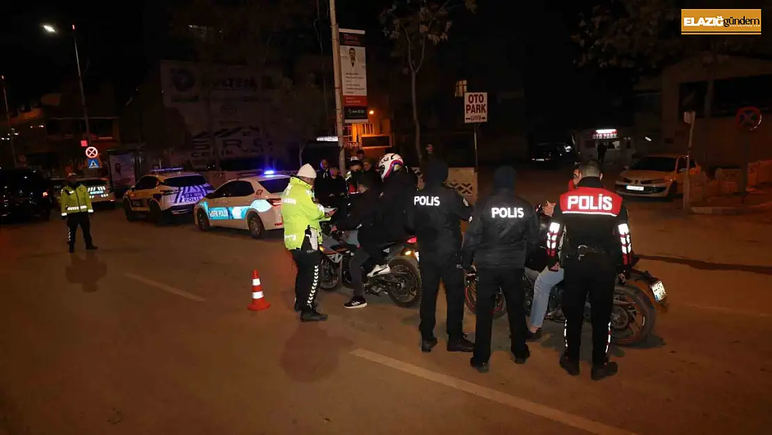 Elazığ Valisi Hatipoğlu, asayiş uygulamasına katıldı