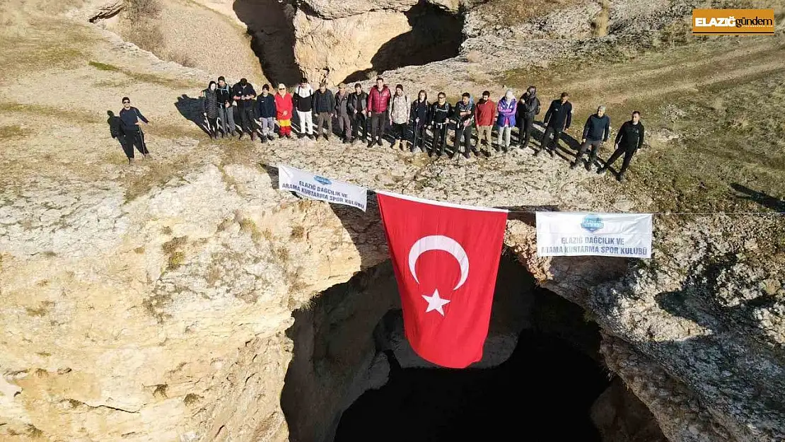 Elazığlı dağcılar ve doğa severler, kanyonların güzelliklerini keşfetti