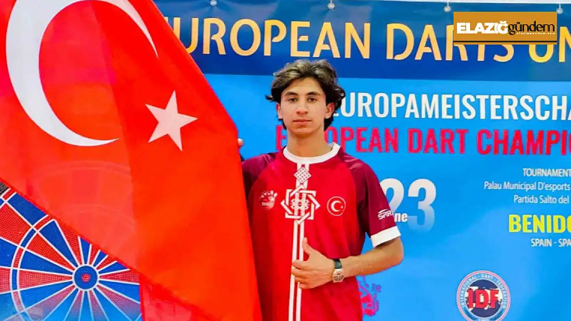 Elazığlı dart sporcusu Mahmut Demir, milli takım seçmelerinde