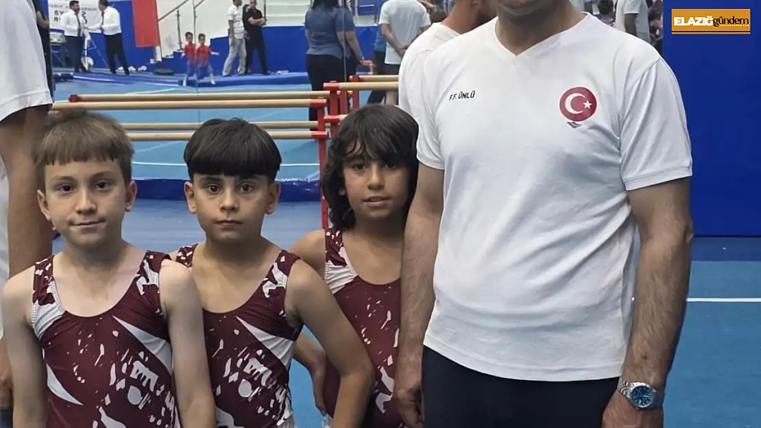 Elazığlı minik cimnastikçilerden bölgesel başarı