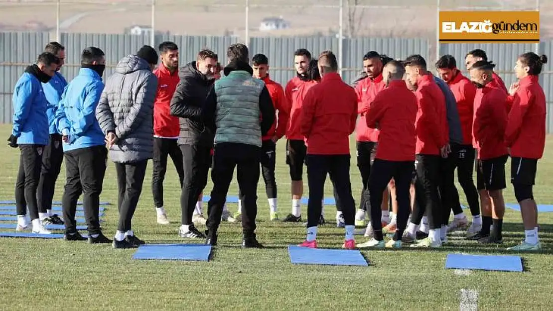 Elazığspor'da 1. etap kampı sona erdi