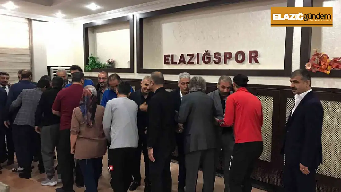 Elazığspor'da bayramlaşma töreni yapıldı