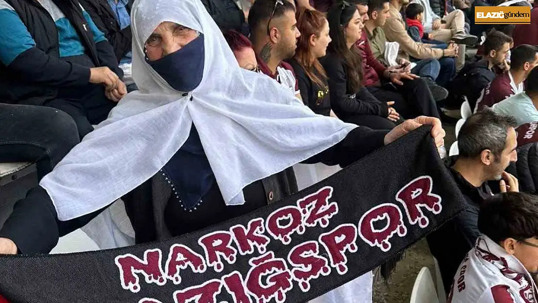 Elazığspor fanatiği Muhsine nine