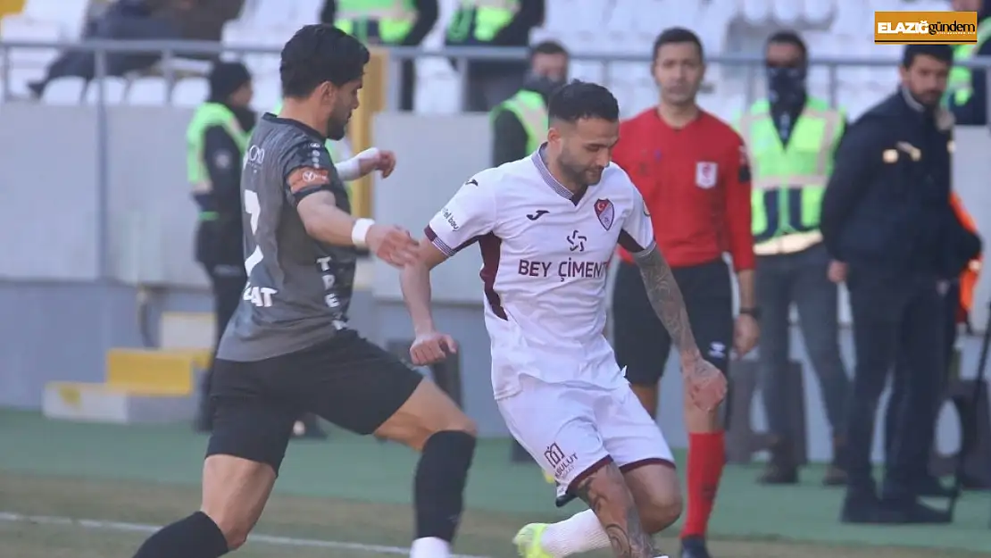 Elazığspor, farkı indirme şansını kullanamadı