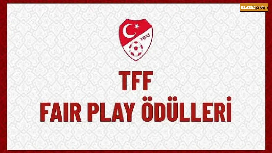 Elazığspor taraftarına Fair-Play ödülü