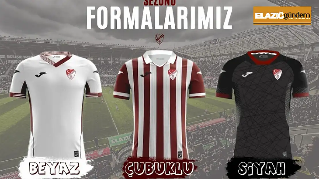 Elazığspor'un yeni sezon formaları görücüye çıktı