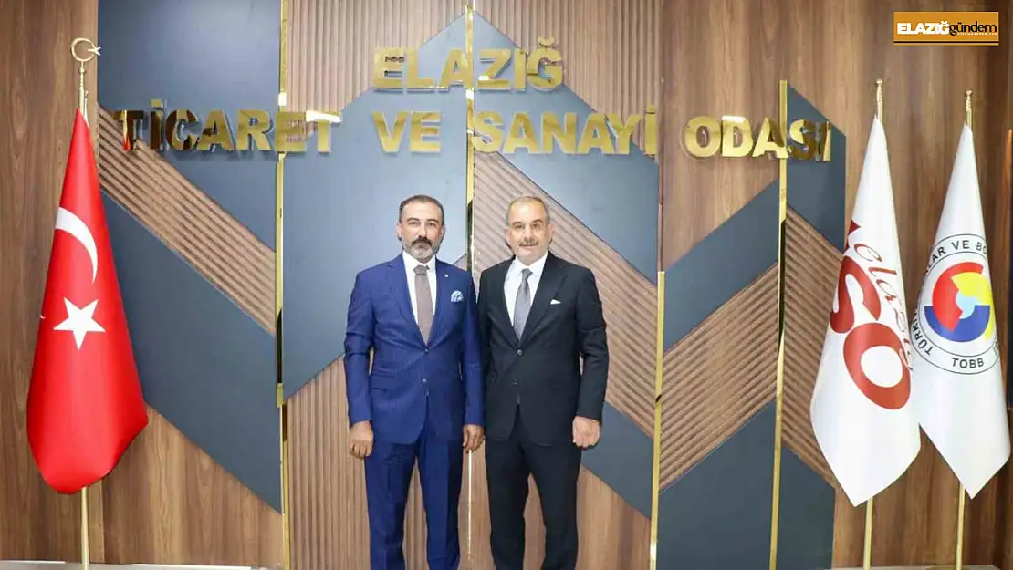 ETSO Başkanı Alan, Gaziantep Ticaret Odası Başkanı Yıldırım'ı ağırladı