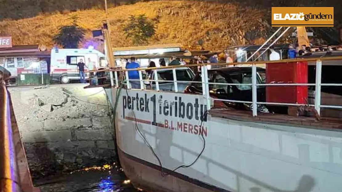 Feribotta bıçaklı kavga: 1 yaralı