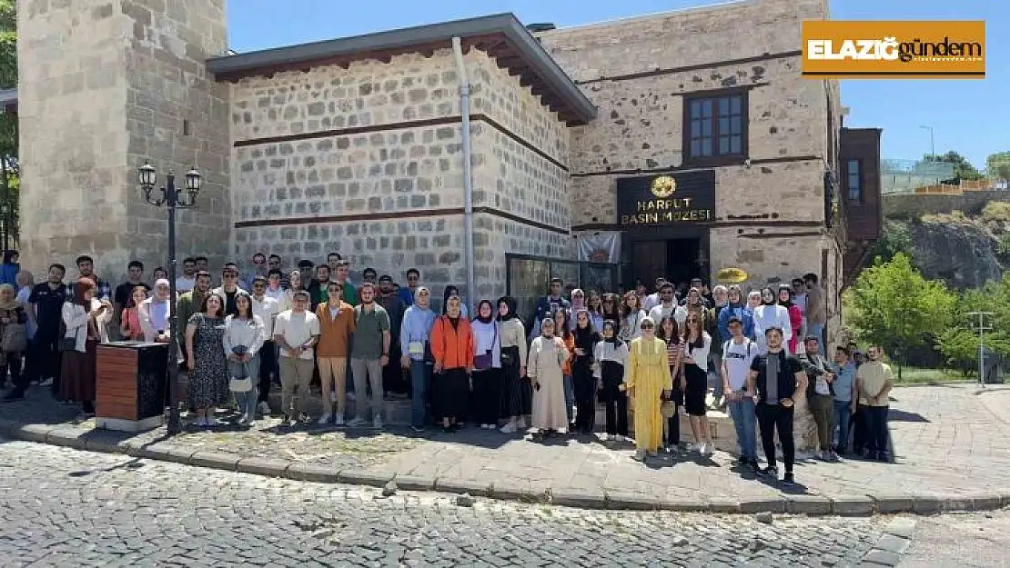 Fırat Üniversitesi öğrencileri Harput'u gezdi