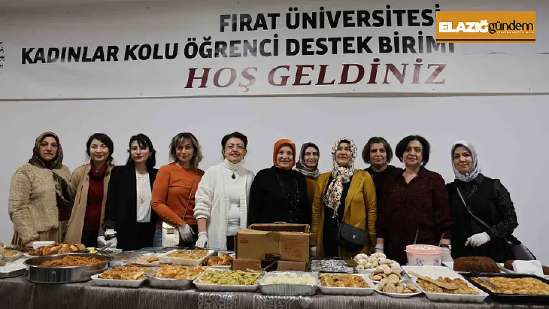 Fırat Üniversitesinden sınav heyecanına 'lezzetli' destek