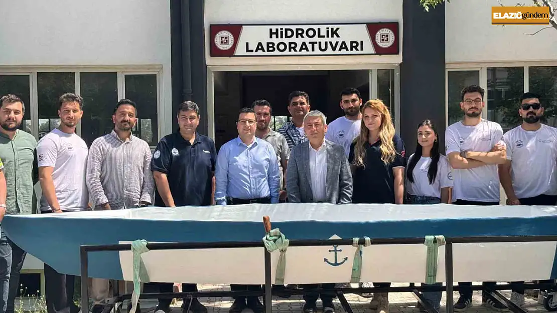 FÜ, Çimentaş sponsorluğunda beton kano yarışında