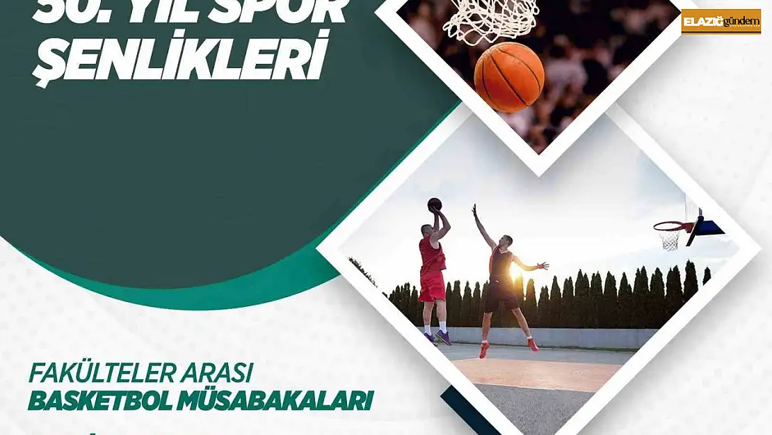 FÜ'de 50. yıl coşkusu spor şenlikleriyle sürüyor