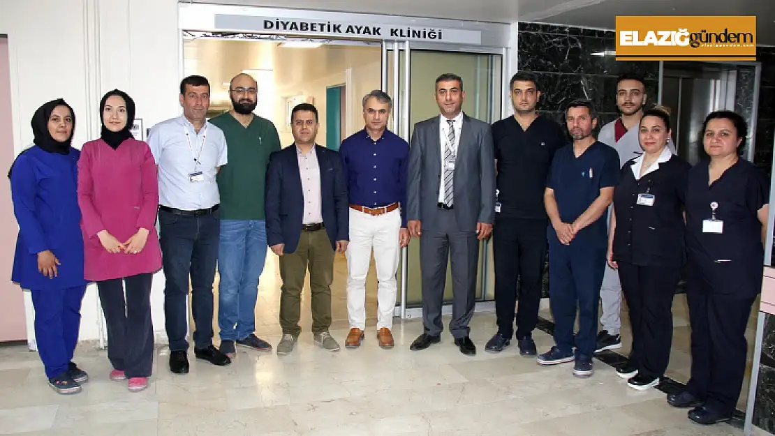 FÜ Hastanesinde Diyabetik Ayak Kliniği açıldı