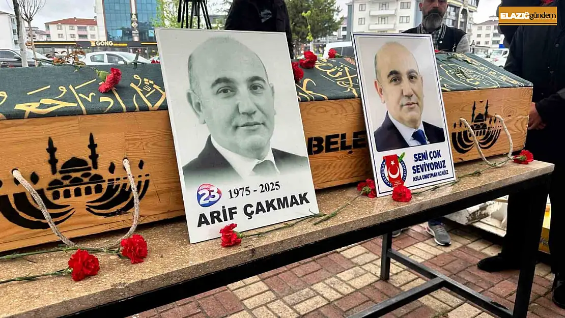 Gazeteci Arif Çakmak son yolculuğuna uğurlandı