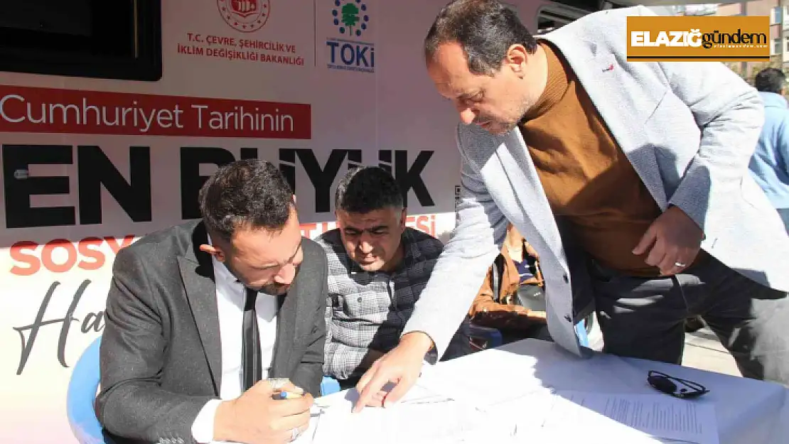 İlk Evim, İlk İş Yerim projesinin tanıtım aracı Elazığ'da