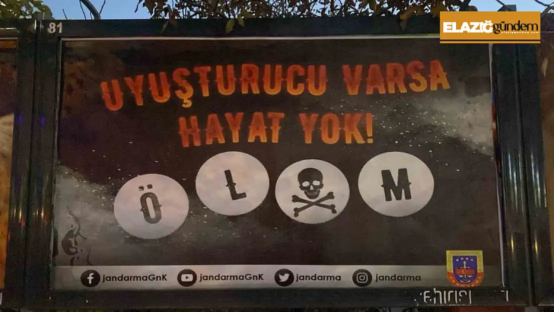 Jandarma, uyuşturucuya karşı vatandaşları bilgilendirdi